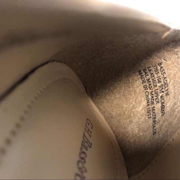 GH Bass & Co Adelyn Peep Toe Heel Size 9 - Picture 4 of 4